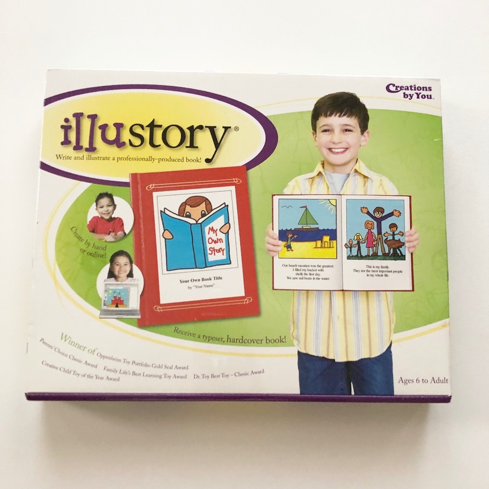Illustory - Write and Illustrate a Professionally Produced Book NEW SEALED